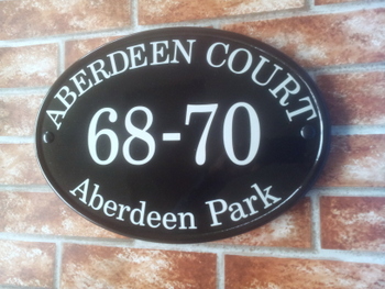 Reflective House Signs